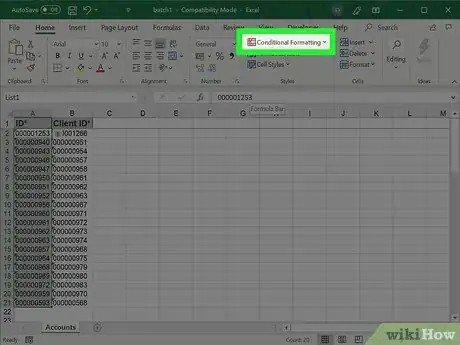 Imagen titulada Compare Two Lists in Excel Step 10