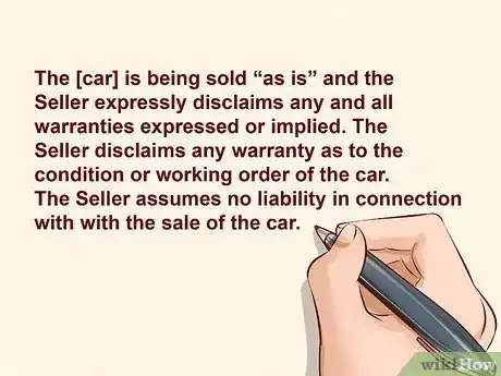 Imagen titulada Write a Contract for Selling a Car Step 6