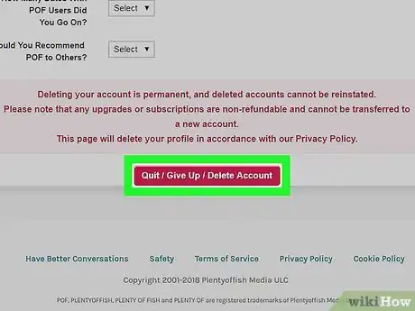 Imagen titulada Hide Your Plenty of Fish Profile Step 9