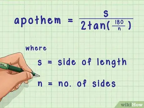 Imagen titulada Calculate the Apothem of a Hexagon Step 10