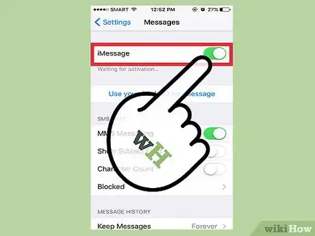 Imagen titulada Change Your Phone Number on iMessage Step 10