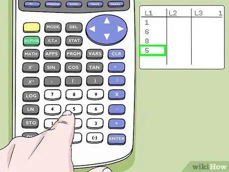 Imagen titulada Find Standard Deviation on the TI–84 Step 4