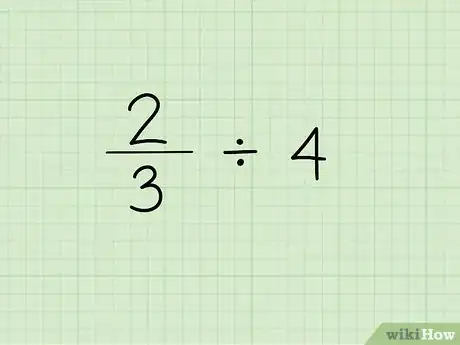 Imagen titulada Divide Fractions by a Whole Number Step 1