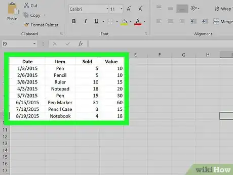 Imagen titulada Create a Dashboard in Excel Step 3