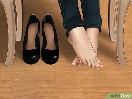 Imagen titulada Feel Comfortable in High Heels Step 9