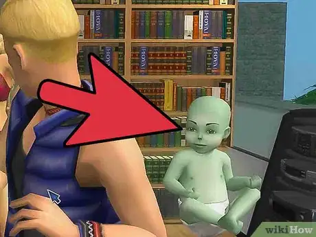 Imagen titulada Have a Baby on Sims 2 Step 9