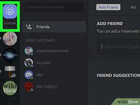 Imagen titulada Delete a Direct Message in Discord on a PC or Mac Step 2