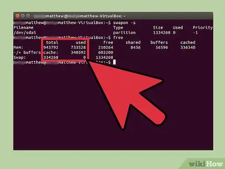 Imagen titulada Check Swap Space in Linux Step 3