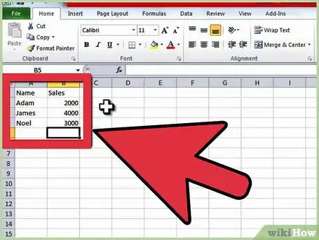 Imagen titulada Make a Graph in Excel 2010 Step 3