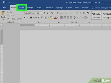 Imagen titulada Add Clip Art to Microsoft Word Step 2