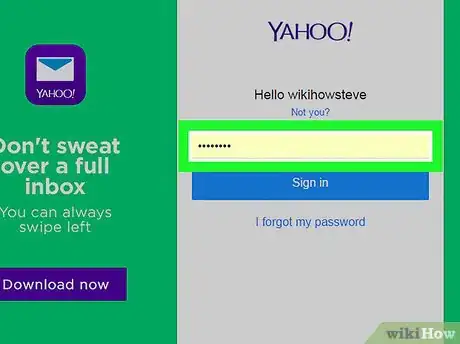 Imagen titulada Log Into Your Email (Yahoo) Step 5