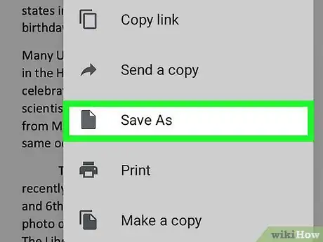 Imagen titulada Open a Google Doc in Word Step 9