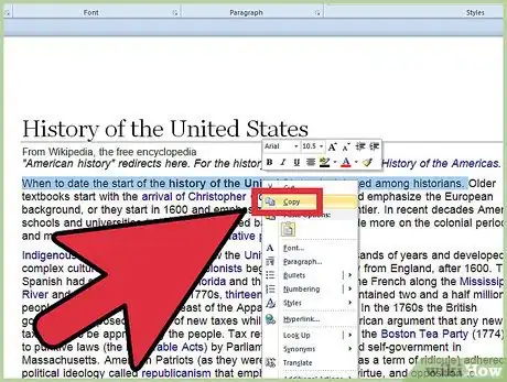 Imagen titulada Copy and Paste in Microsoft Word Step 5