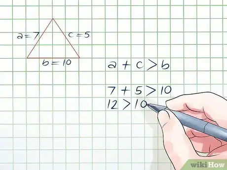 Imagen titulada Determine if Three Side Lengths Are a Triangle Step 3