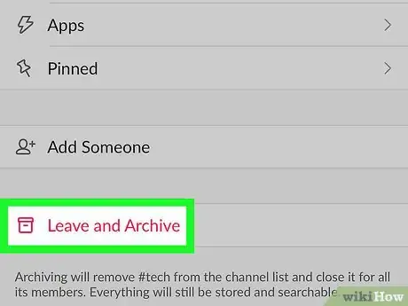 Imagen titulada Leave a Channel on Slack Step 15