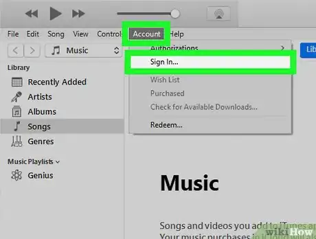 Imagen titulada Connect to iTunes Step 5