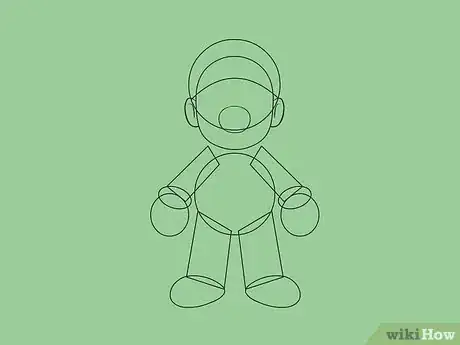 Imagen titulada Draw Mario Characters Step 6