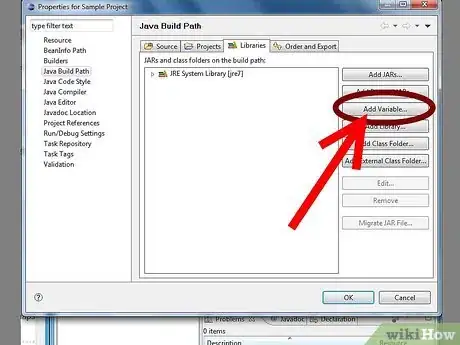 Imagen titulada Add JARs to Project Build Paths in Eclipse (Java) Step 14