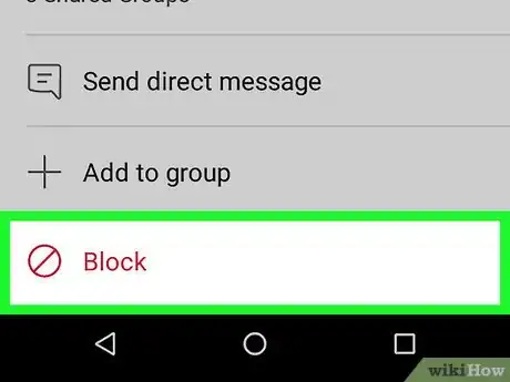 Imagen titulada Delete Contacts on GroupMe on Android Step 5