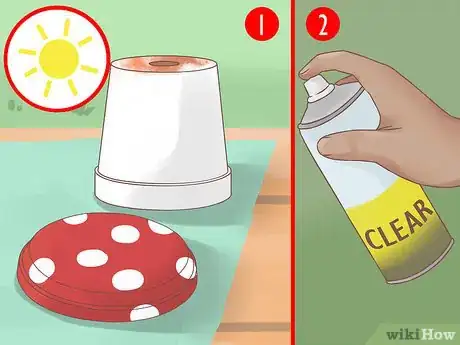 Imagen titulada Make Decorative Garden Mushrooms Step 5