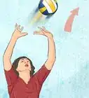 enseñarles voleibol a los niños