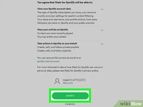 Imagen titulada See Your Listening Time on Spotify Step 9