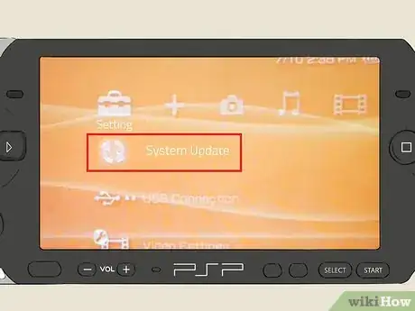 Imagen titulada Upgrade Your PSP Firmware Step 3