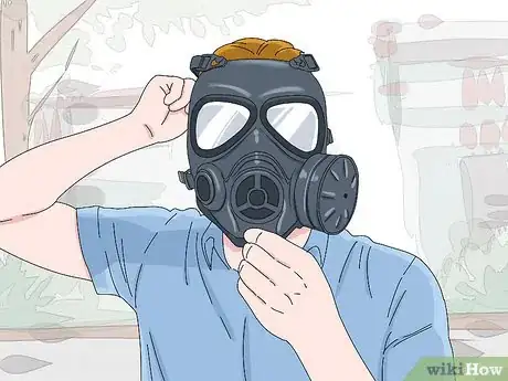 Imagen titulada Wear a Gas Mask Step 9