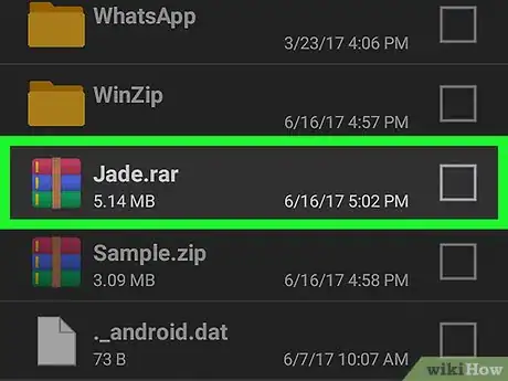 Imagen titulada Open RAR Files on Android Step 7