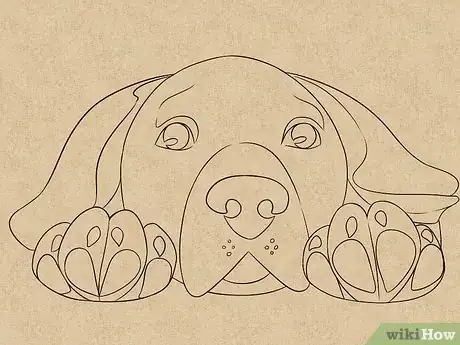 Imagen titulada Draw a Dog Face Step 7