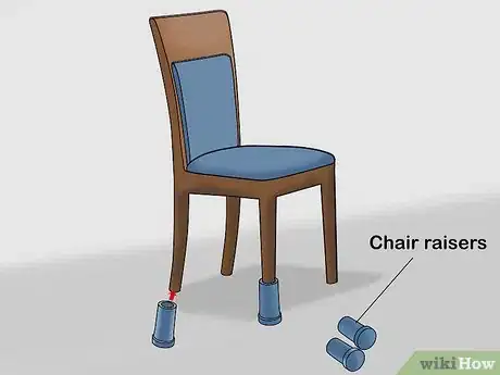 Imagen titulada Increase the Height of Dining Chairs Step 3