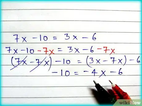 Imagen titulada Solve a Simple Linear Equation Step 3Bullet1