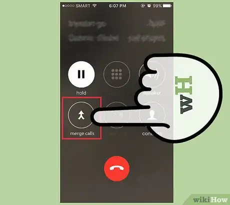 Imagen titulada Conduct a Conference Call on an iPhone Step 5