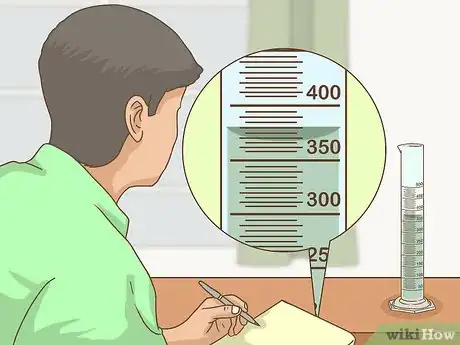 Imagen titulada Find the Volume of an Irregular Object Using a Graduated Cylinder Step 3