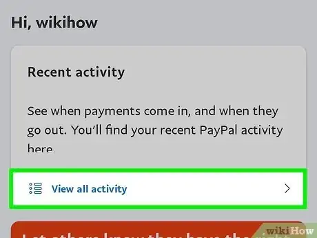 Imagen titulada View PayPal Activity Step 3