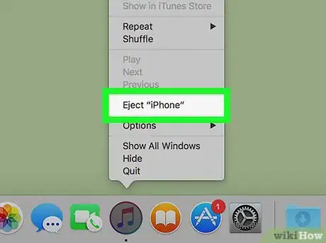 Imagen titulada Properly Eject an iPhone from a Mac Step 3