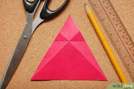 Imagen titulada Cut a Equilateral Triangle from a Square of Paper Intro