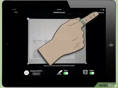 Imagen titulada Use Guided Access to Disable Parts of an iPad Screen Step 12