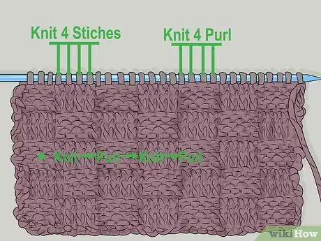 Imagen titulada Knit a Lap Blanket Step 10