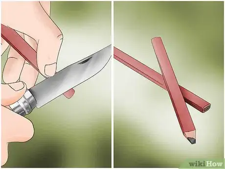 Imagen titulada Sharpen a Pencil With a Knife Step 12