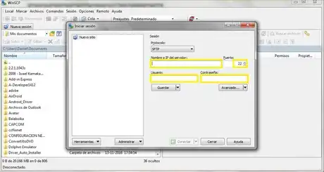 Imagen titulada Configuracion WINSCP.png