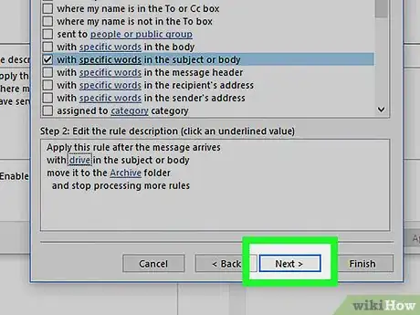 Imagen titulada Filter Email in Outlook Step 24