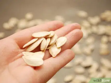 Imagen titulada Dry Pumpkin Seeds Step 8