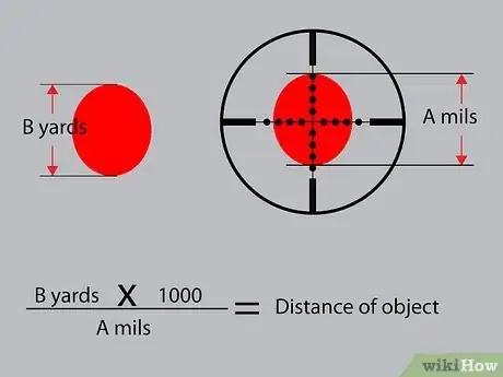 Imagen titulada Calculate Distances With a Mil Dot Rifle Scope Step 5