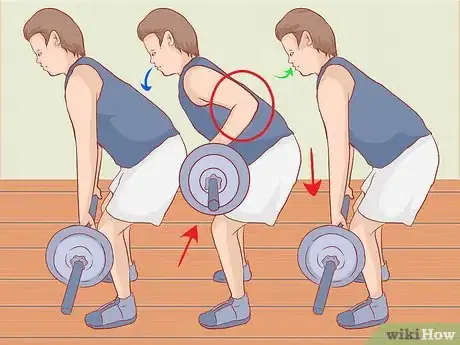 Imagen titulada Do a Bent over Row Step 3