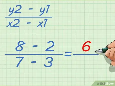 Imagen titulada Find the Slope of a Line Using Two Points Step 7