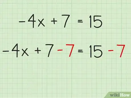 Imagen titulada Solve Two Step Algebraic Equations Step 2