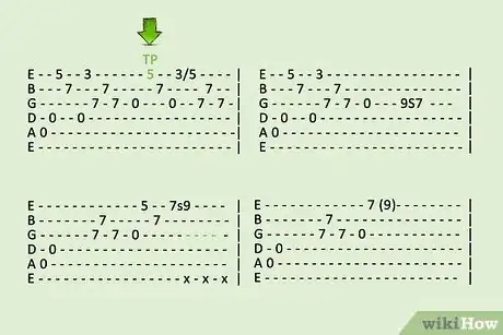 Imagen titulada Read Guitar Tabs 17