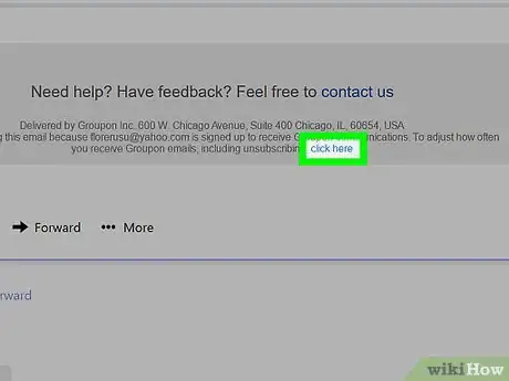 Imagen titulada Unsubscribe from Groupon Step 4
