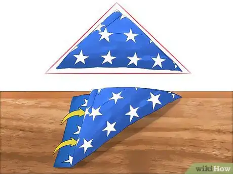 Imagen titulada Fold an American Flag Step 9